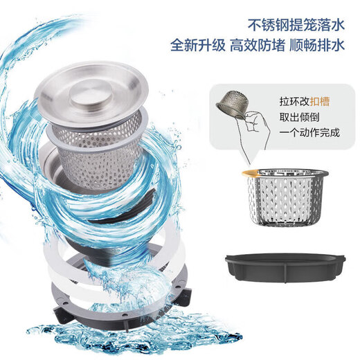 Moen (Moen) 304 Edelstahlspüle Waschbecken Küchin unter Theken Basin Spülbecken 700 mm groß