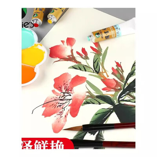 Marie's Chinese Painting Pigments Ink Painting Chinese Painting 12ml and 32ml single branch optional landscape painting flower and bird painting pigment 12ml single branch (free shipping for more than 30) 699-Killed Tea