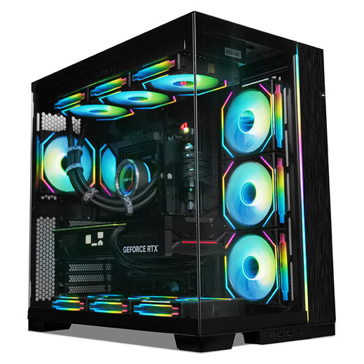 LIANLI联力包豪斯O11D EVO全视版 黑色 无立柱海景房台式电脑机箱  EATX大箱/三面水冷位/支持5090显卡