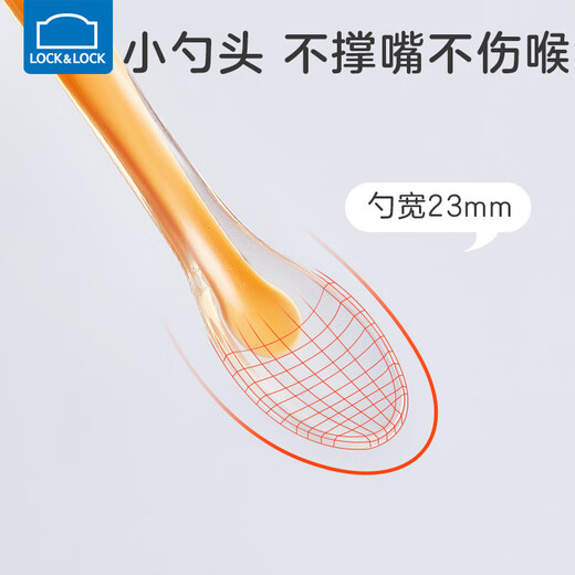 
Lock Lock Silicone Spoon for Infant and Toddlers Supplementary Food Spoon for Baby Water Feeding Soft Spoon for Newborn Feeding Rice Paste Spoon for Fruit Pure Spoon for Rice Powder Spoon for Rice Powder Spoon