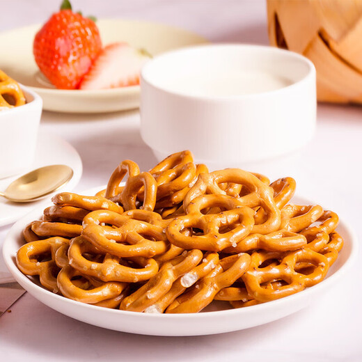 Bolijue alkaline water bread biscuits sucrose-free weakly alkaline water breakfast meal replacement bread cubes outdoor casual snacks 200g