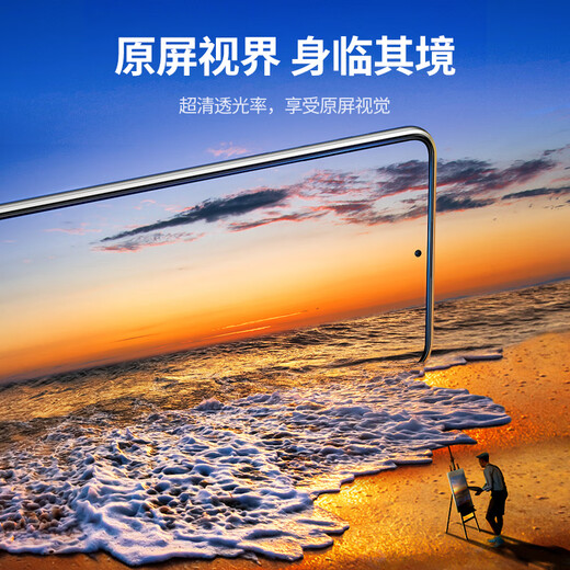 Зеленая сеть подходит для Redmi K40 Musted Film Redmi40pro/K40PRO+ мобильная пленка, защитная пленка с полным экраном, высокоэкранная ультратонкая ультра-тонкая антиновая отпечатка против FALL Front Film-2