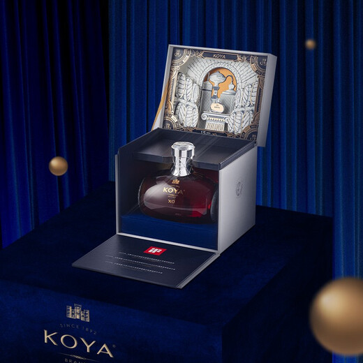 张裕可雅15年xo白兰地500ml 单支礼盒装 桶藏洋酒葡萄蒸馏酒聚会送礼  500mL 1瓶 500ml