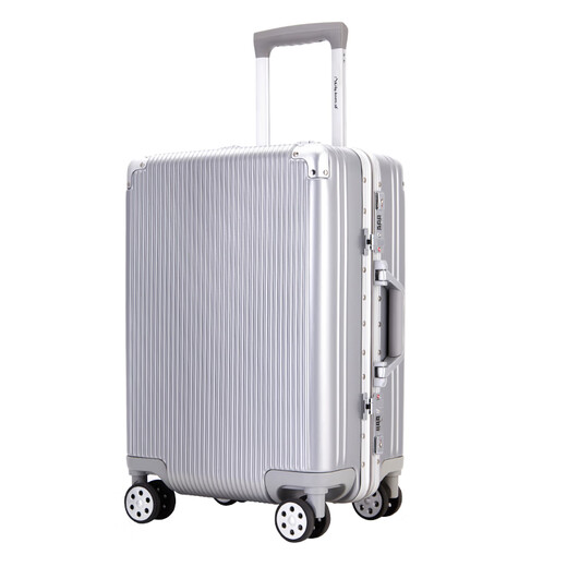 Diplomate Diplomat Suitcase avec coin gardien de garde en aluminium Boîte de chariot Double TSA Mot de passe Lock Boarding Boarding TC-9182