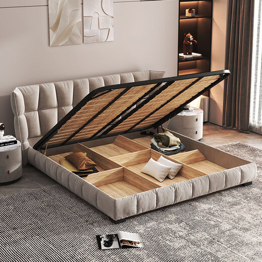 Earl Mansion Pure Hand-Board-Pull-Back-Matratze Simmons Independent Bag Spring Matratze Wollschachtelhaar Fünf-Sterne-Hotel Matratze importiert Napa Leder Einzelbett 1350 mm*2000mm