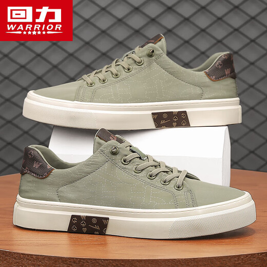 
Warrior shoes men's one foot men's casual shoes soft sole breathable shoes H413T green 42