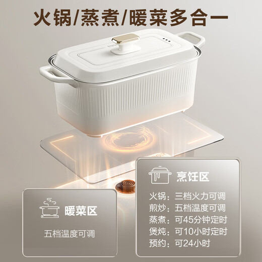 苏泊尔（SUPOR）暖菜板 饭菜保温板热菜板 加热桌垫菜板 电火锅多功能锅（方形） BF3520A812D