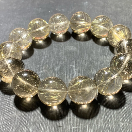 Shengyuan Jewelry Crystal Super Seven Tourmaline Gold Strawberry Aurora 23 Glue Flower Moonstone Ghost Blonde Tanzanite Bracelet Live Broadcast Special 1 (Private Photo Invalid)