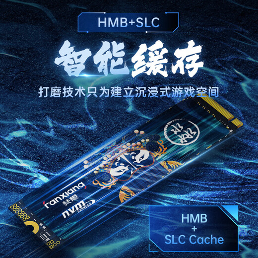 梵想（FANXIANG）S690MQ SSD固态硬盘 M.2接口(PCIe4.0x4) 适配PS5 笔记本电脑 AI电脑存储配件 2TB【读速5000MB/S】
