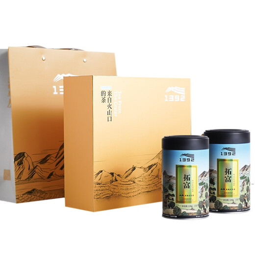 天池茶业1392 单丛名茶拓富 乌岽山凤凰单丛茶 珍藏潮州单枞高山有机 拓富 200g*1盒