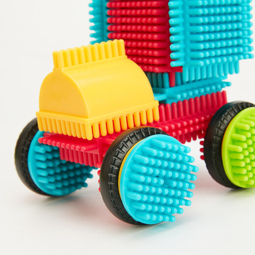 Yazhijie toys children's assembled building blocks large particles early education teaching aids kindergarten building with base plate birthday holiday gift