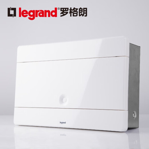Legrand TCL distribution box strong electric air unboxing 8/12/16/20/24/32/40/circuit distribution box concealed 8-bit strong electric box white 230x230x102mm+20mm