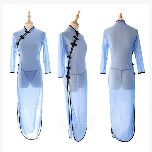 Sexy pajamas and underwear, extremely tempting, ancient bellyband, Republic of China style cheongsam, free of bleeding drops, perverted bellyband, bellyband + thong