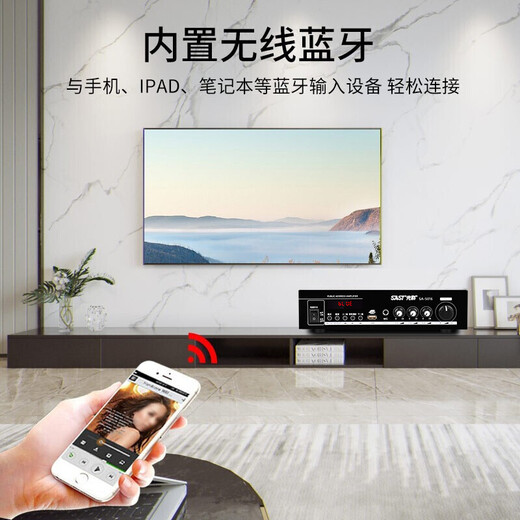 
SAST SA-5016 ceiling speaker set store ceiling ceiling background music public broadcast amplifier audio system home speaker combination one drag four