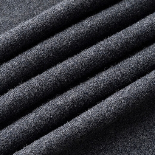 Tencel scarf painted wool scarf men's winter solid color thickened warm gift for boyfriend high-end all-match gift box men's scarf dark gray gift box