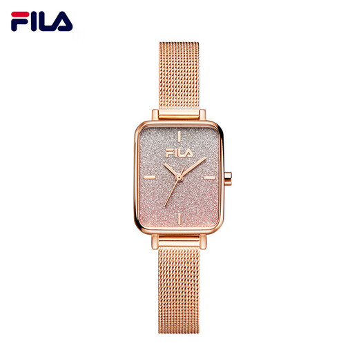 FILA watch women's watch with starry temperament New Year gift for women retro small square plate quartz watch 6290-101