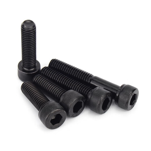 Jinchao 12.9 grade anti-thread hexagonal screw left thread bolt anti-wire cylindrical head screw M4M5M6M8M10M12M16 M10*20 (5 pieces)