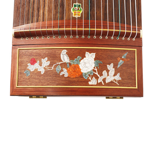 Brand Dunhuang Dunhuang Guzheng 696d Double Crane Chaoyang Serie Beginner Adulto Grading Guzheng Qin Shanghai National Musical Instrument Factory 1 694L Peony Picture (conjunto completo de accesorios)