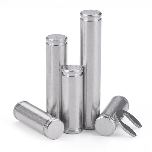 JINGGONG 304 stainless steel slotted pin circlip pin pin slotted pin positioning pin pin retaining ring M8-M12 12 100 (2 sets)