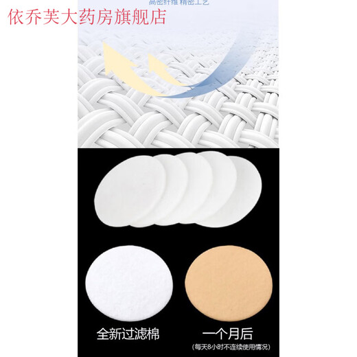 Oxygen Elf Oxygen Generator Filter Cotton KJR-Y31W/33W Filter Cell Oxygen Insert Machine 11HW/12W Accessories Filter [Y31W Old Style] 5 filter cotton