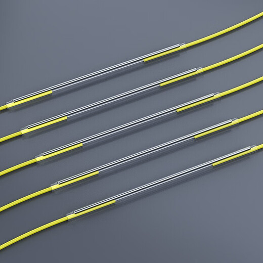 Haile Fibre THAUX THRINK TUBE FIBRE BEU CABLE DE MELT HOT CABLE OPTIQUE FIBRE TUBE DE PROTECTION DU TUBE DE MELLÉ CHAUDE (TUBE SLIM) 304 AIGNE DE LA SAILLE À L'EAVEL HJ-01 100 PIÈCES / SAG