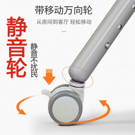 帝莱森尿布台可折叠宝宝婴儿护理台可折叠可洗澡换尿布台 白小鹿-古堡灰【舒适款】配置看
