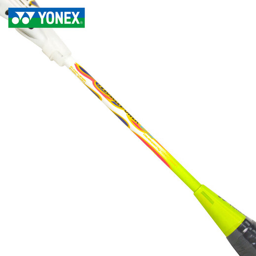 YONEX尤尼克斯儿童羽毛球拍6-13岁初学者超轻单拍小学生青少年专业训练 MP2JR 柠檬 超轻约重83克【短手柄拍 适合3-6岁 儿童初学】