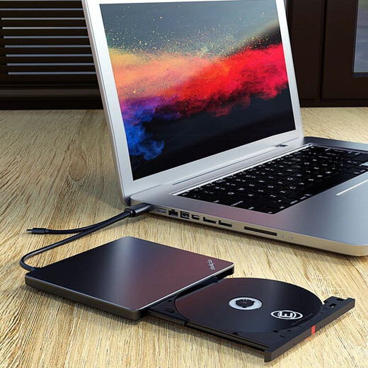 联想（lenovo） thinkplus刻录光驱Type-c+USB双接口告诉移动光驱刻录机轻薄外置 DB75MAX