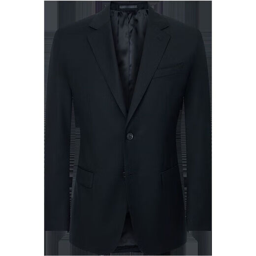 Angel Bird Wool Suit (Single Top) Anti-wrinkle Easy-Care Business Suit KEBB241021 Black 52A