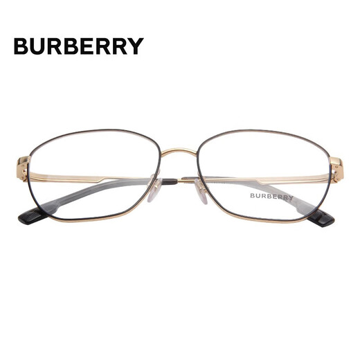 BURBERRY Bobble optical frame men and women black frame myopia glasses frame 1365D 1017 56