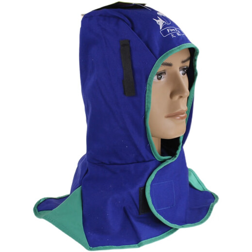 Michael Chenhuo Fox Shawl Labor Protection Dust Protection Perm Head Cover Welder's Special Hat for Welders Universal 23-3519