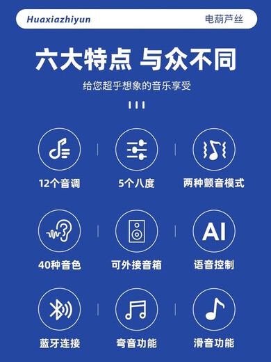 Shili Qingbo Chinas Reim elektrisches Hebezeug Seiden Musikinstrument Haus der elektronischen Hebezeuge Seidenblasen Elektronische Flöte Elektrische SA -SA -Benutzerdefinierte für Anfänger Gold Bambus Farbstandard