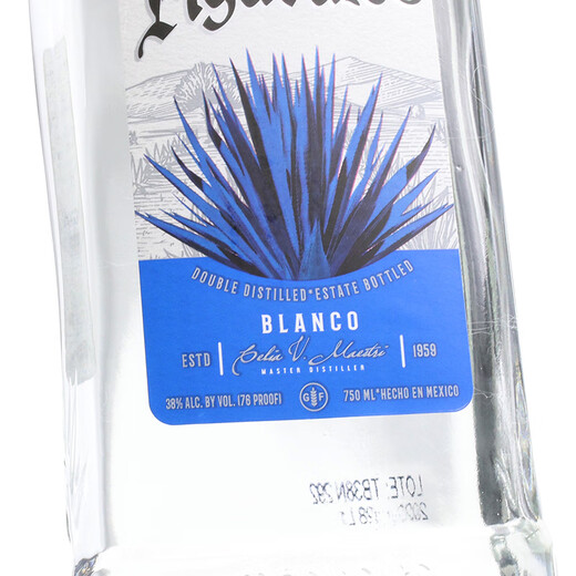 阿卡维拉斯龙舌兰酒 AgavalesTequila 特基拉酒调酒基酒 墨西哥进口洋酒 阿卡维拉斯银龙舌兰酒 750mL 1瓶
