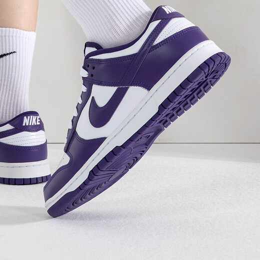 耐克（NIKE）男鞋2025春季新款运动鞋Duck Low舒适时尚复古休闲鞋轻便低帮板鞋 DD1391-104 41