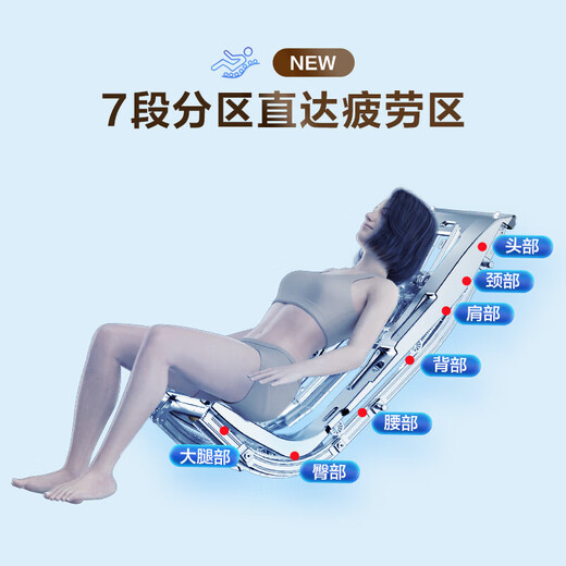 荣泰（RONGTAI）按摩椅家用智能全身按摩多功能太空舱2025十大品牌【家电补贴】送长辈父母礼物A50pro升级款灰咖色