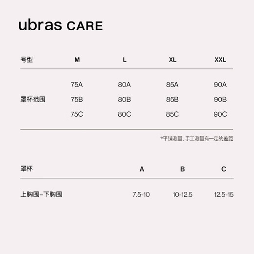 Ubras Care Einsetzbarer Prothesen-BH mit Baumwollgefühl vorne und Knopf, Post-Mastektomie-Prothesen-BH, Orchideenrauch, L