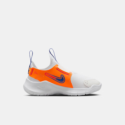 Nike Nike Fácil de usar y quitar zapatos deportivos para niños y niñas Flex Runner 4 Carreteras informales para niños FN1449-101 28 [Longitud de pie sugerida 17 cm]