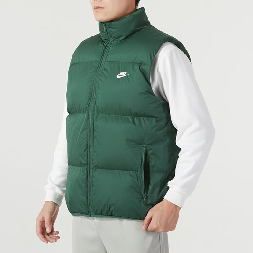 Nike (Nike) Cotton Ropa de algodón 2025 Invierno NUEVA JUNTA DE VENTA DE VERIO A ENVERO Y CALIENTO FB7374-010 FB7374-323 GREEN XL