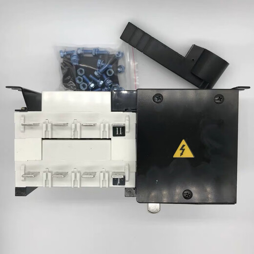 Delixi dual power automatic transfer switch CDQ1S three-phase four-wire isolation switch two in and one out 25A 4p