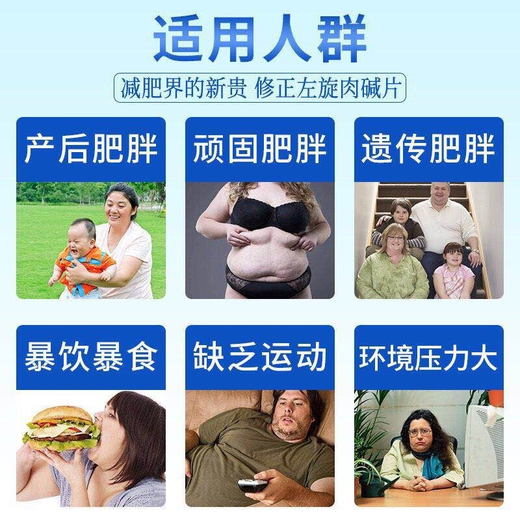 Correction L-Carnitine Tea Polyphenol Tablets Weight Loss Products for Men and Women L-Carnitine Weight Loss 5 Bottles Curved Pack