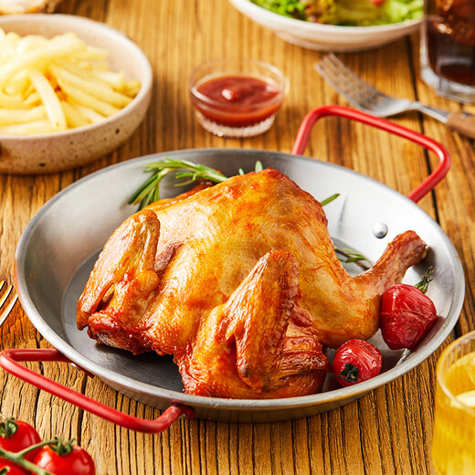 Sheng Nong Roast Chicken Roasted Whole Chicken Shredded Chicken Roast Chicken Frozen Air Fryer Semi-finished Ingredients Orleans Flavor 420g/pack Secret Braised Flavor Roast Chicken 420g*2 pack