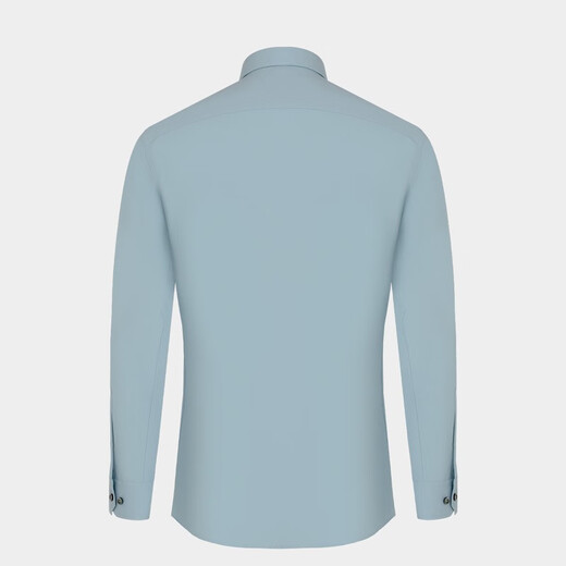 MAILYARD/Melya long-sleeved shirt Modal business and casual men's spring slim-free shirt 833 Lake Blue XL /42S