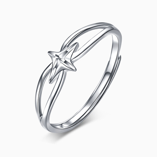 Pt.Charm new platinum living ring for women as a gift pt950 platinum tail ring love at first sight women's ring If not in stock, it can be customized. Take 1.8g as an example