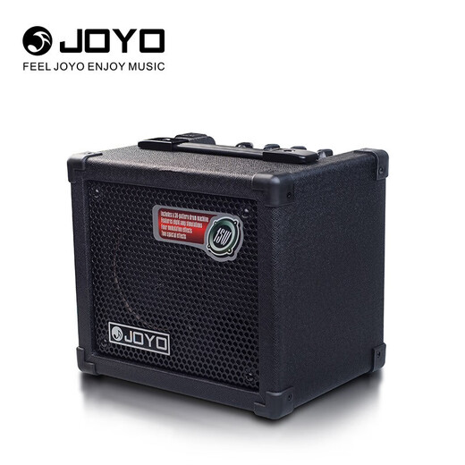 JOYO Electric Guitar Speaker Box Portable Drum Machine Effects Practice Playing Folk Singing Audio DC-15 Fully Digital Speaker + 3 Meters Wire Gift Pack