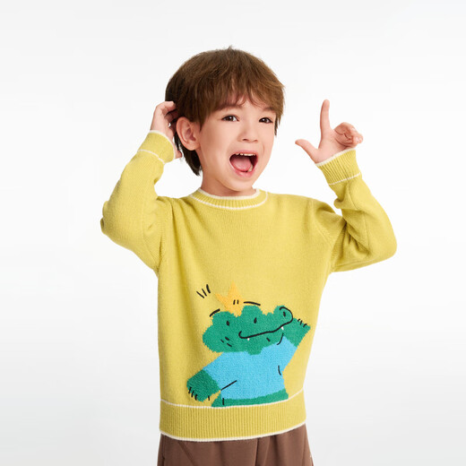 Balabala children's clothing children's sweaters boys and girls pullover sweaters autumn and winter 2024 cartoon baby clothes 208424103214