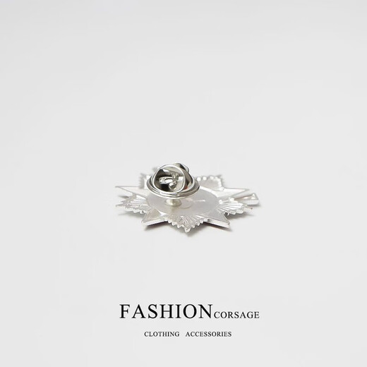 Universal alloy brooch butterfly buckle badge badge spare buckle pin buckle spurs base back buckle fixed buckle gold (10 pieces)