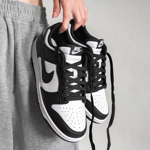 Nike Offizielle Website offizielle Herrenschuhe und Frauenschuhe Paar Sneakers Klassiker Schwarz-Weiß-Panda Dunk Nicht-Schlupf-Kee-Resistante Casual Shoes DD1391-100 Männer/CW1590-100 Frauen 39 Frauen