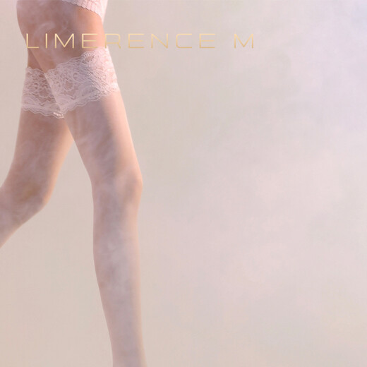 Lai Mi Runsi 0.01 Bas Monet Garden Soyeux Femmes Minces Sexy Dentelle Bas Hauts Noir Taille Unique