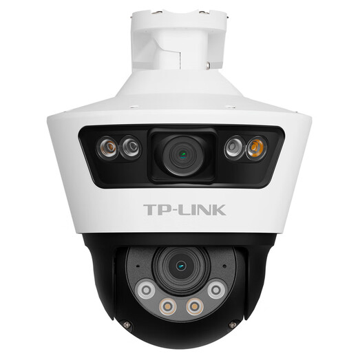 普联（TP-LINK）监控摄像头家用 高清无线室外防水球机 手机APP远程看家 全彩红外夜视360度全景旋转云台版监控器 【双镜头丨双画面】1000万标准版 64GB内存卡【免费升级128GB卡】