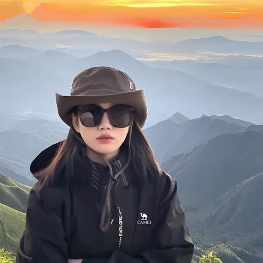 骆驼【幻影】黑色三合一抓绒内胆户外冲锋衣防风防水登山服 6626-幻影黑[男女单衣外套] 3XL 推荐155-175斤